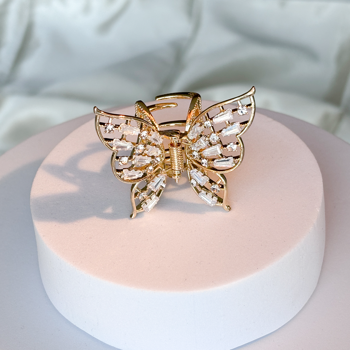 Metal Hair Claw Clip - Elegant Butterfly