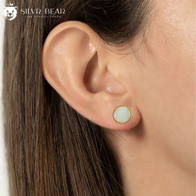 Minimal Elegant Earrings - Set of 3 - Gold Tone