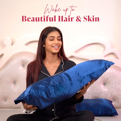 Luxury Satin Pillowcases#color_navy-blue