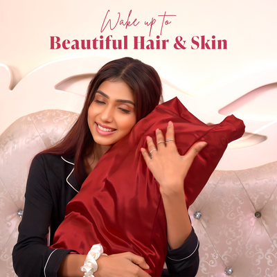 Luxury Satin Pillowcases#color_maroon
