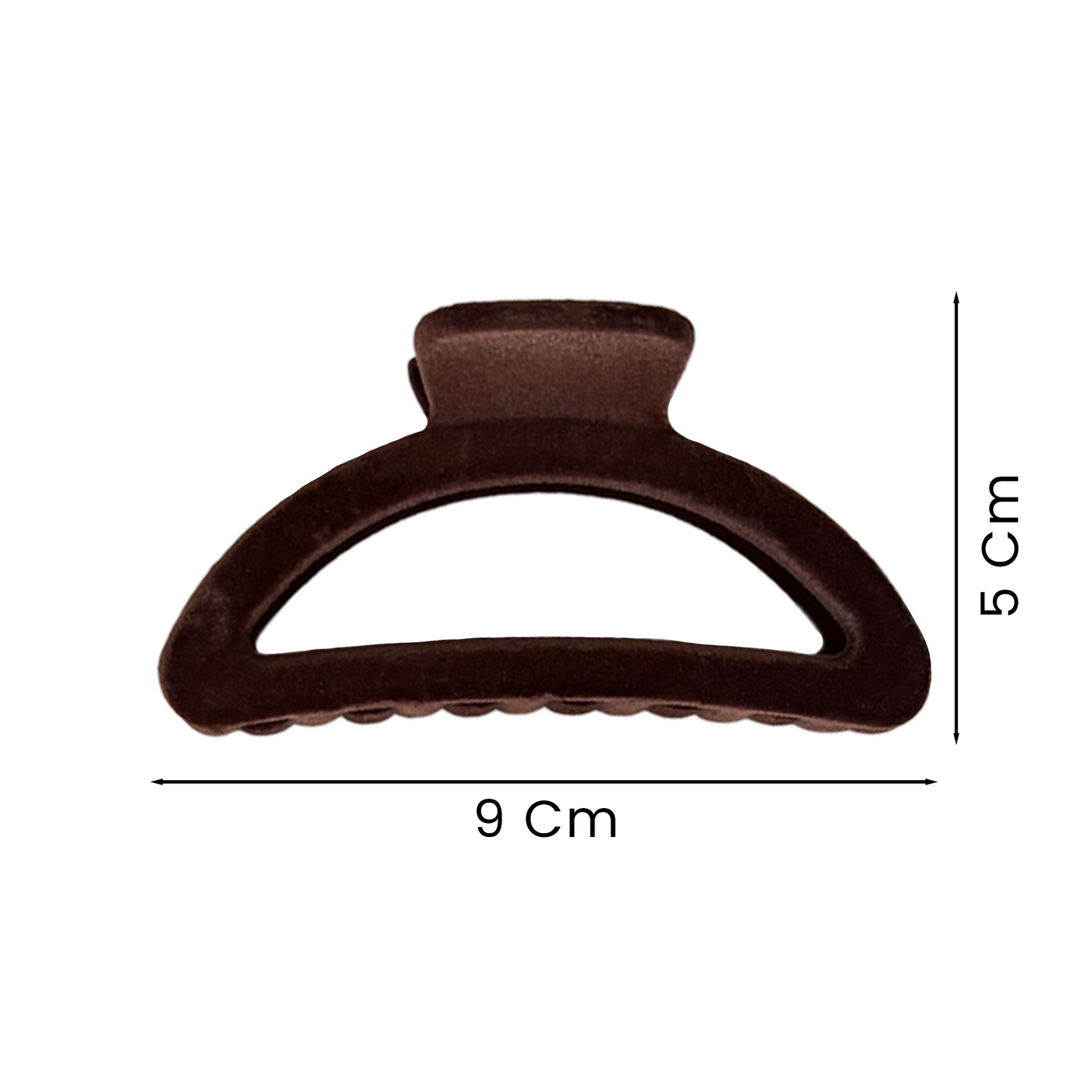 4 Hair Claw Clips - Velvet Touch