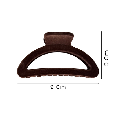 4 Hair Claw Clips - Velvet Touch