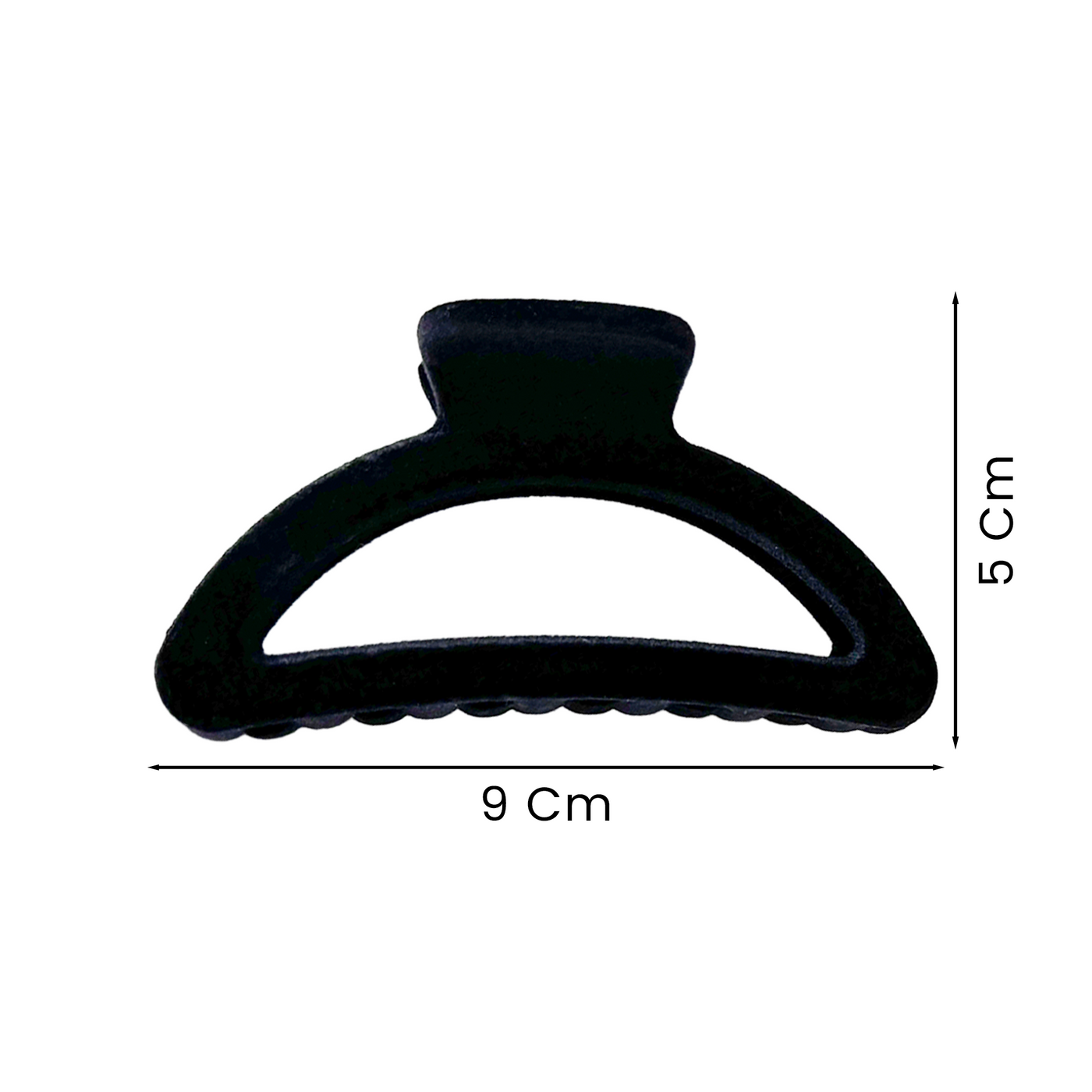 4 Hair Claw Clips - Velvet Touch