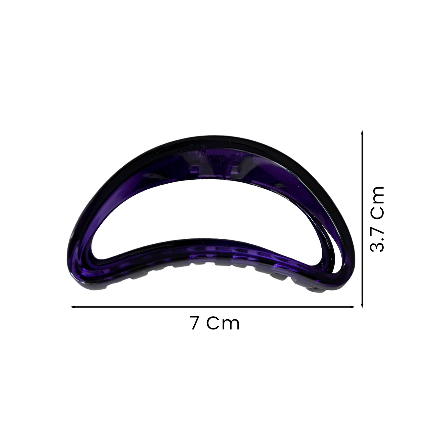Hair Clutcher Claw Clip - Unbreakable - Purple Set