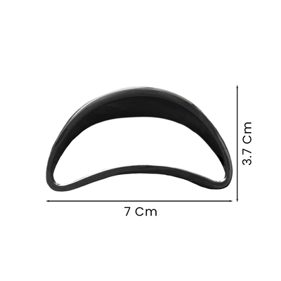 Hair Clutcher Claw Clip - Unbreakable - Black & White