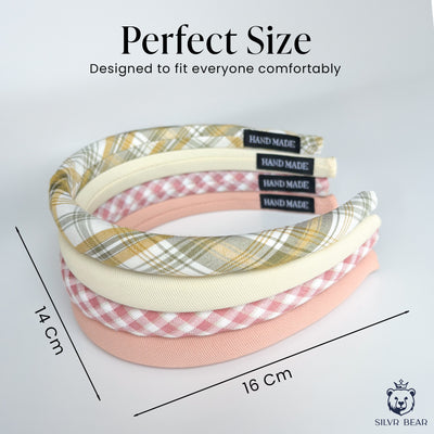 4 Korean Hairbands For Women - Parisian Grace