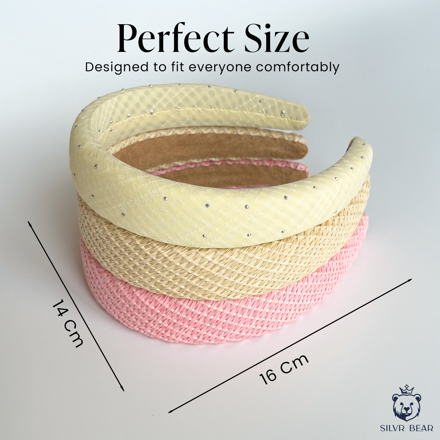 3 Korean Hairbands For Women - Vacation Vibes