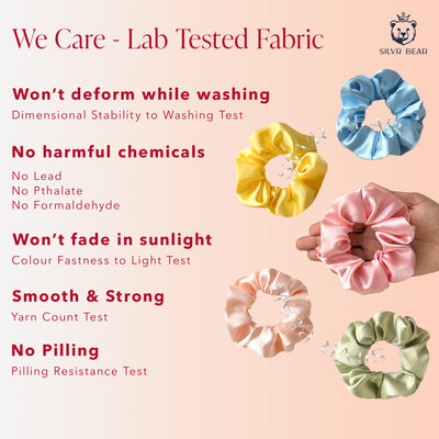 Gift Pack - Luxury Scrunchies & Claw Clips - Pastel