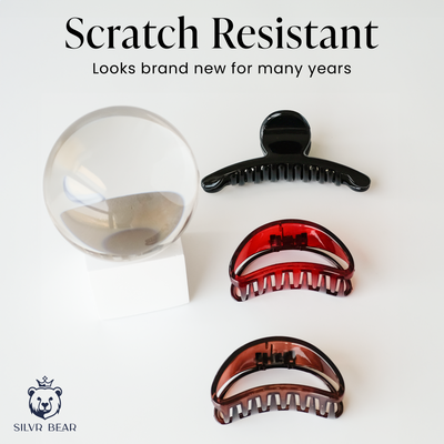 Luxury Scrunchies & Claws Clips Combo Pack - Earthy