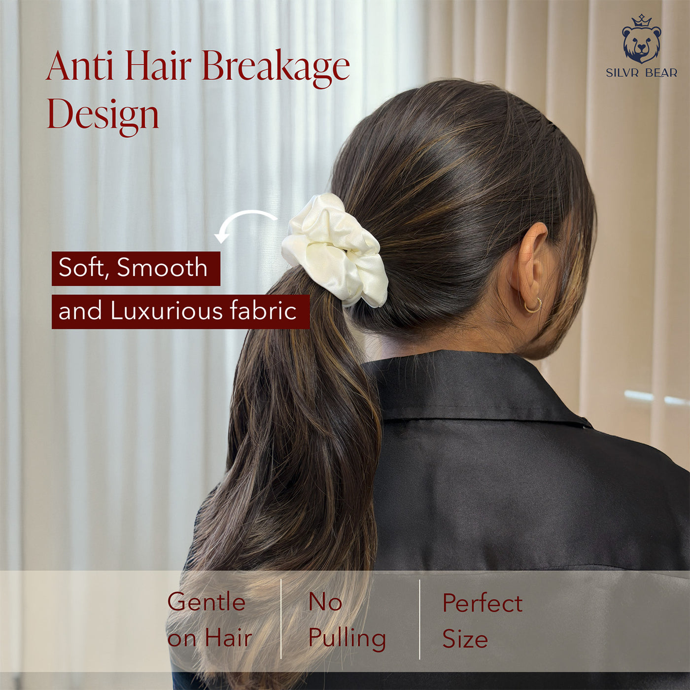 Luxury Satin Scrunchies | 6 Skinny + 5 Regular Pack - Rose Collection