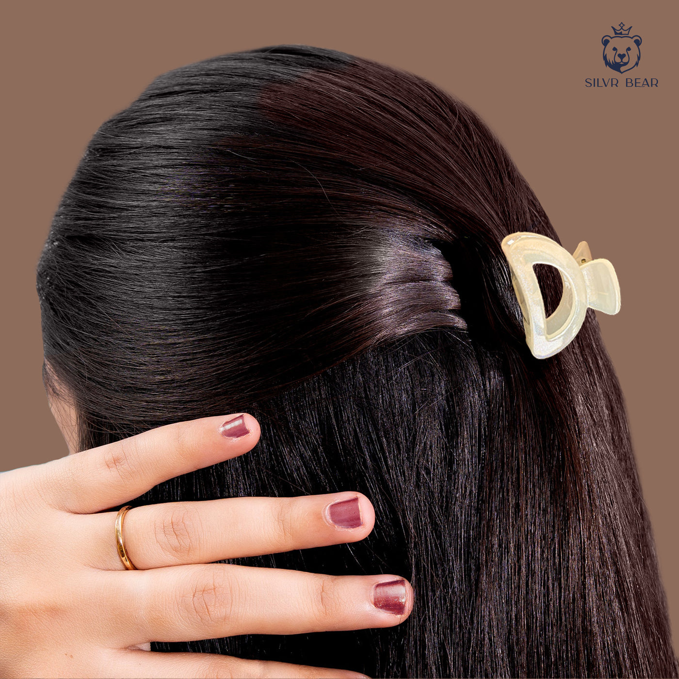 Gift Pack - Luxury Scrunchies & Claw Clips - Rose